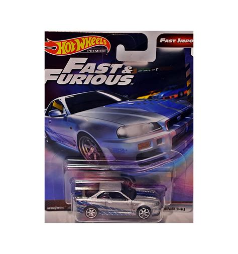 Fast Furious Modello Nissan Skyline Gt R R Hot Wheels Mattel Sexiz Pix