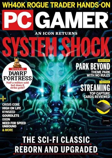 Pc Gamer Uk Edition Magazine March 2023 Back Issue