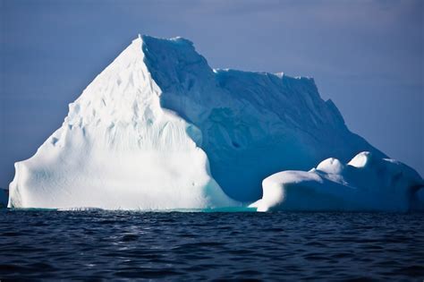 grand iceberg antarctique photo premium