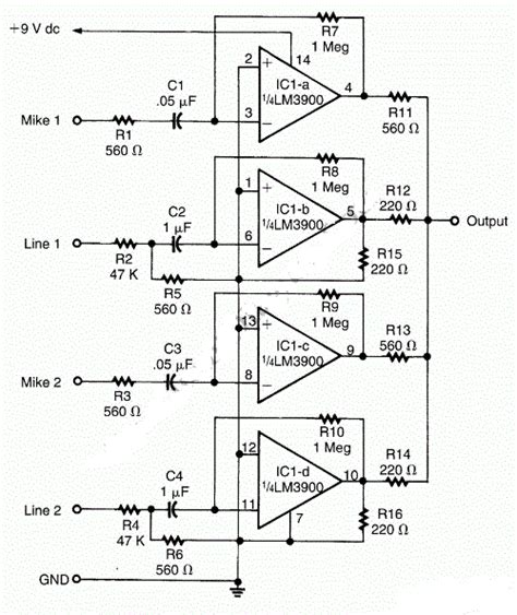 Circuit Diagram Of Mixer Grinder Motor