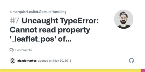 Uncaught Typeerror Cannot Read Property Leaflet Pos Of Undefined