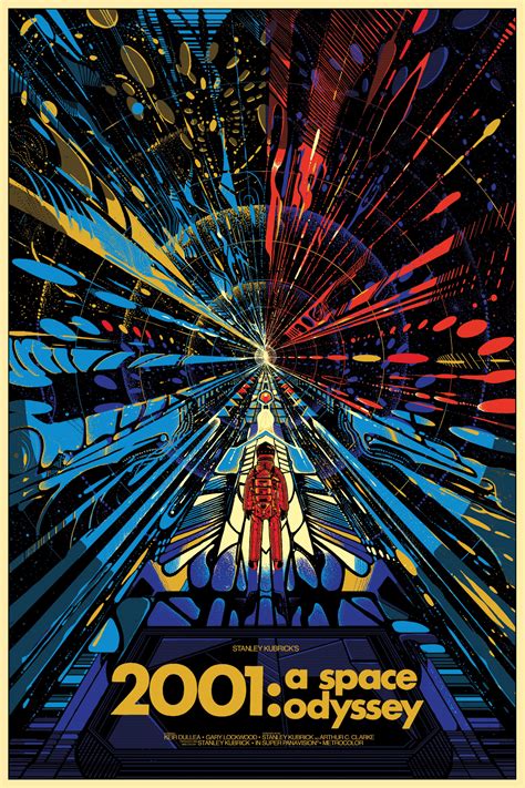2001 A Space Odyssey Kilian Eng Movie Art Movie Poster Art Movie