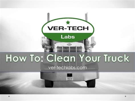 how to clean your truck the most effective truck wash is here