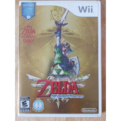 Jogo The Legend Of Zelda Skyward Sword Completo Nintendo Wii Eua