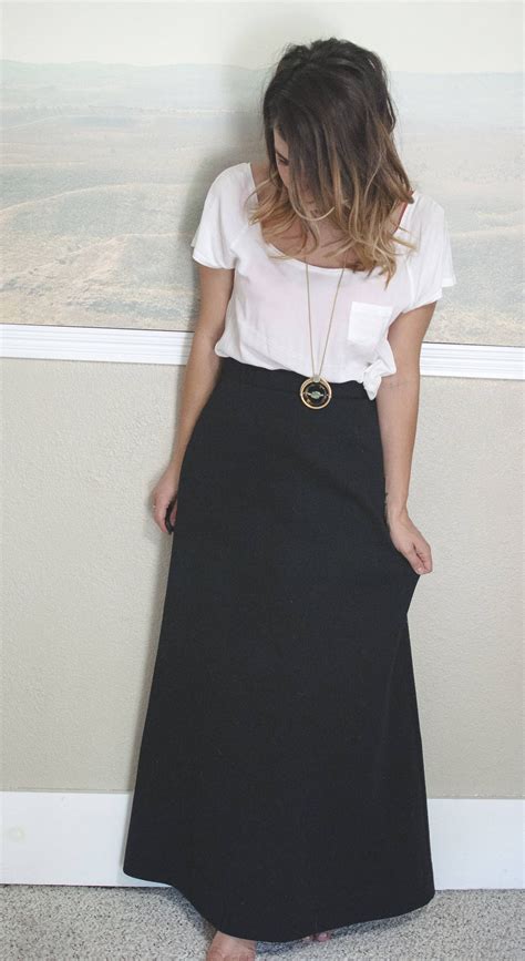 Xs Black Maxi Skirtnew Daily Offers