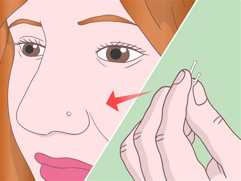 How To Put A Nose Ring Back In With Pictures Wikihow