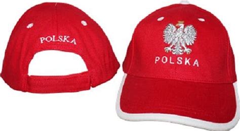 Old Poland Polish Polska With Eagle Red And White Trim