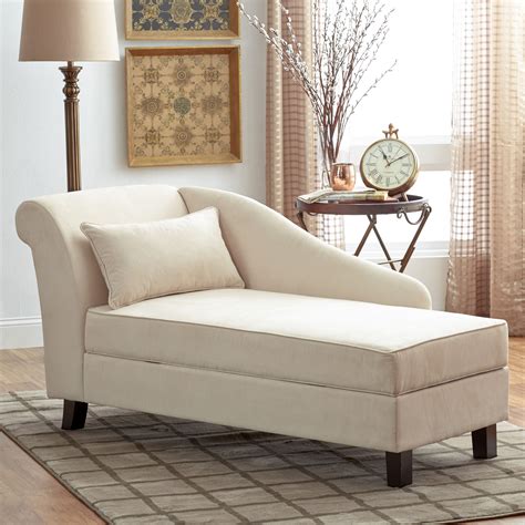 For The Study Storage Chaise Lounge Upholstered Chaise Lounge