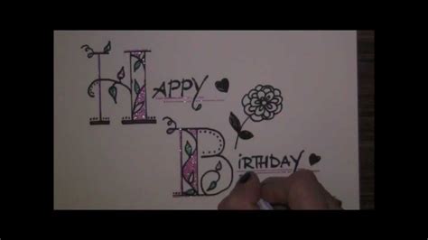 1600x1200 happy birthday drawing graffiti black and white step by step. Fancy letters - how to write beautiful creative letters ...