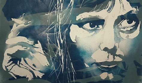 Joni Mitchell River Painting By Paul Lovering Fine Art America