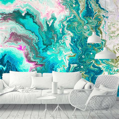 Abstract Mural Painting On Wall Painting Inspired