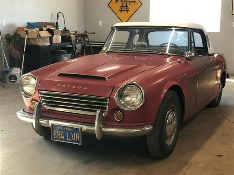 1967 Datsun Roadster Fairlady 1600 With Hard Top And Soft Top 4 Speed
