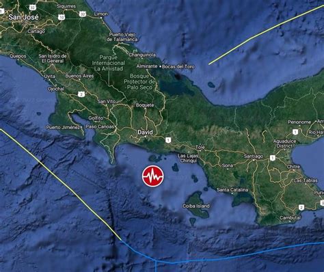 Strong And Shallow M67 Earthquake Hits South Of Panama The Watchers
