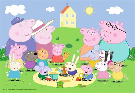 Peppa Pig Fun In The Sun 35pc Childrens Puzzles Puzzles Products