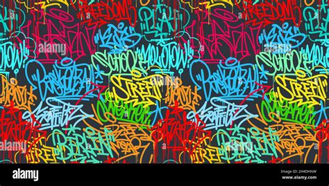 Hip Hop Graffiti Background