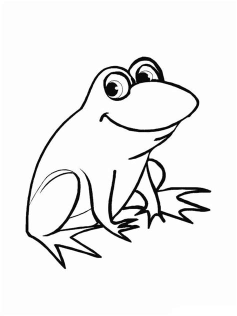 Cartoon Frog Coloring Page Download Print Or Color Online For Free