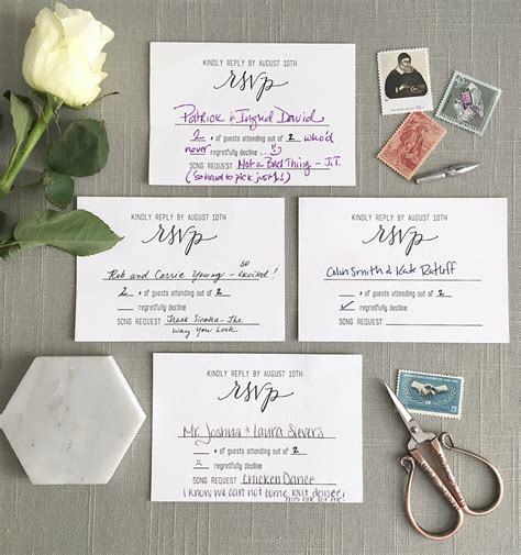 6 Common Questions About Wedding Rsvp Cards — Elisaanne Calligraphy