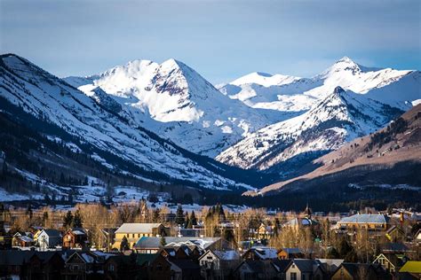 Crested Butte Colo Brims With Outdoor Winter Adventures Los