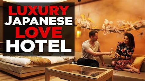 Luxury Japanese Love Hotel Tour In Tokyo Olympic Edition Youtube