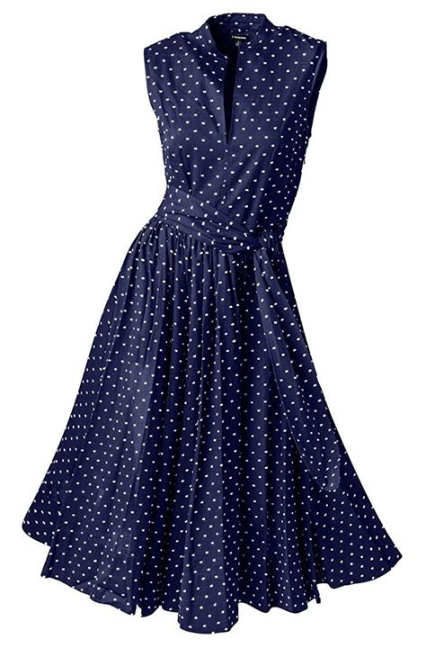 Vintage Polka Dot Dresses S Spotty And Ditsy Prints Vintage Polka