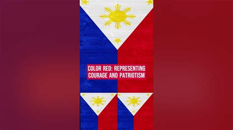 The Philippine Flag Meaning Of Colors And Symbols Short Video Youtube