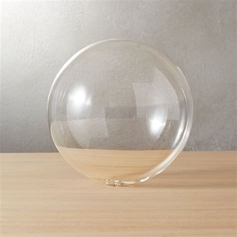 Hand Blown Clear Borosilicate Glass Hollow Glass Ball With Hole Buy Hollow Glass Ball With
