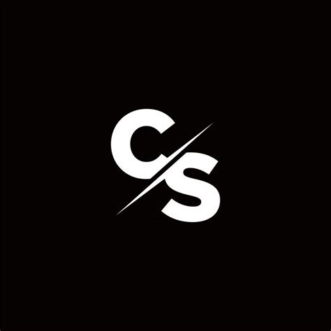Cs Logo Letter Monogram Slash With Modern Logo Designs Template 2839979