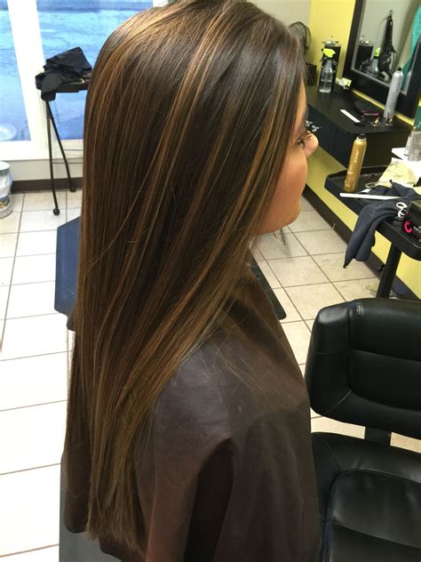 Sunkissed Caramel Highlights Balayage Hair Hair Styles Brunette