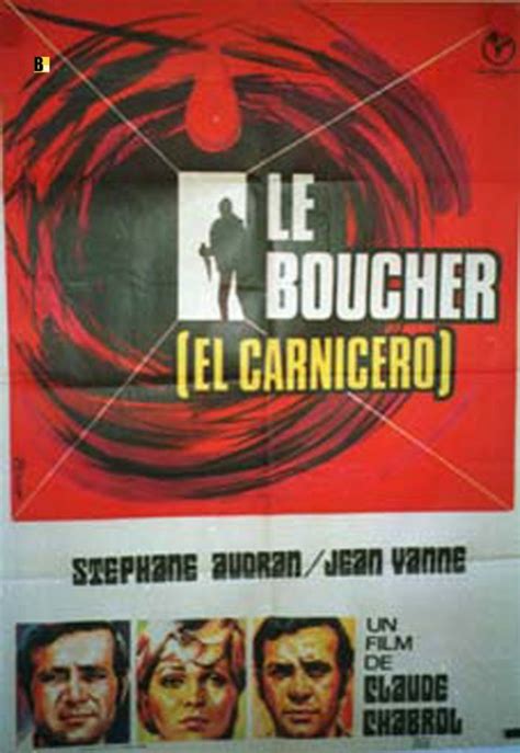 BOUCHER LE MOVIE POSTER LE BOUCHER MOVIE POSTER