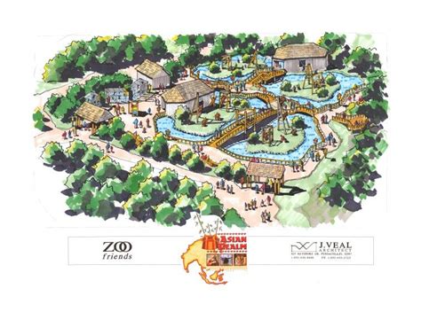 Landscape Architecture Graphics Zoo Architecture Mon Zoo Zoo Map