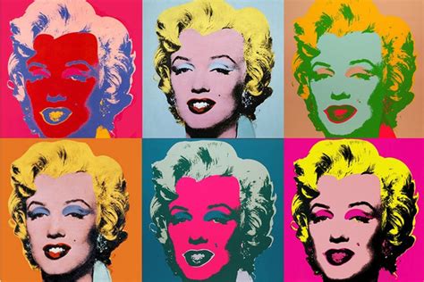 Maryline Monroe Andy Warhol Histoire Des Arts Aperçu Historique