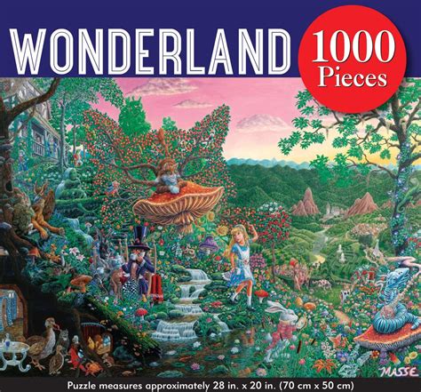 Wonderland 1000pc Puzzle Thinker Toys