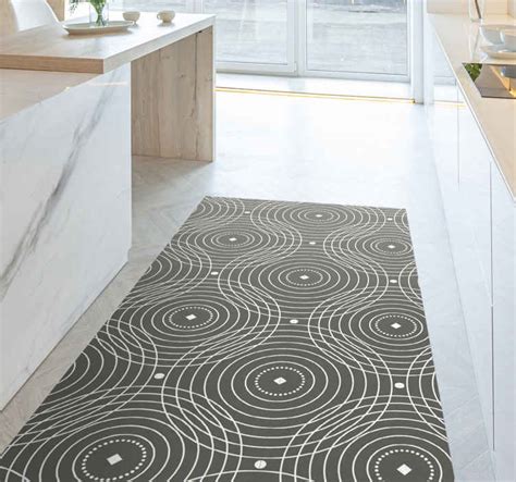 Kitchen Nordic Fused Circles Nordic Style Rugs Tenstickers