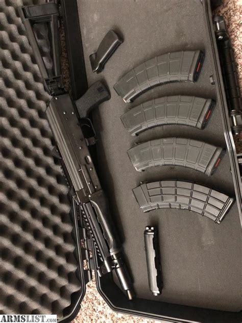 Armslist For Sale Like New Zastava M92 Zpap Ak Pistol With Top Rail