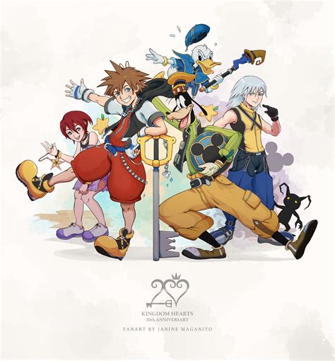 Artstation Kingdom Hearts 20th Anniversary Fanart
