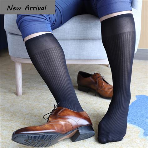 12 pairs lot new design sexy men s socks formal male gay thin sheer stocking sock for men men s