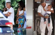 (PHOTOGALLERY) George Clooney, Amal e figli riuniti in Sardegna ...