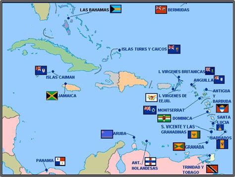 Mapa Mundi Caribe