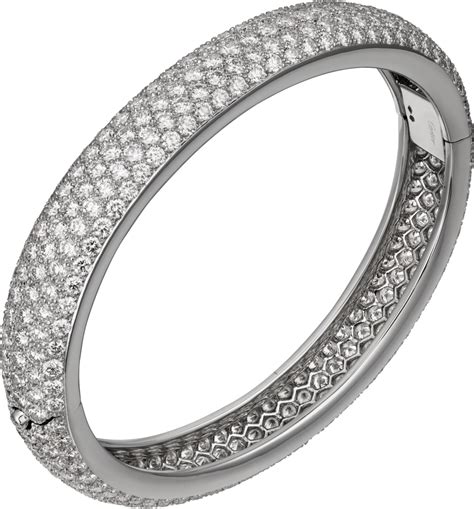 A superb diamond ring by cartier. CRHP600115 - Classic Diamonds bracelet - Platinum ...