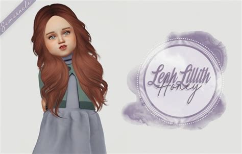 Leahlillith Honey Hair Toddler Version At Simiracle Sims 4 Updates