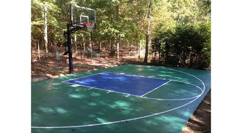 It is about 15 feet from the basket and it means that any player that is taking a foul shot (or a free throw as it is also. Basketball Court Installation, Basketball Court Painting ...