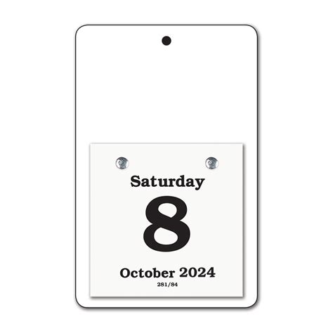Daily Date Calendars 3625 X 5625 Weasel Back