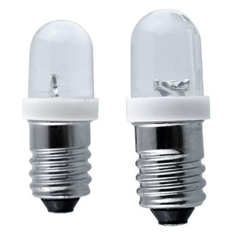 E10 Light Bulbs Dc 61224v Led Screw Base Indicator Bulb Mini Warning