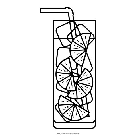 Lemonade Coloring Page Ultra Coloring Pages