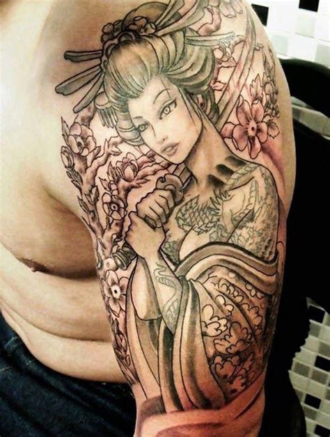 50 beautiful geisha tattoos you will love cuded geisha tattoo geisha tattoo design