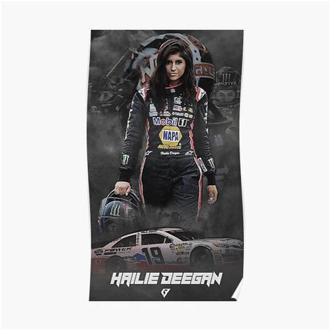 Hailie Deegan Poster Wallpaper For Fans Poster By Helaine88 Redbubble