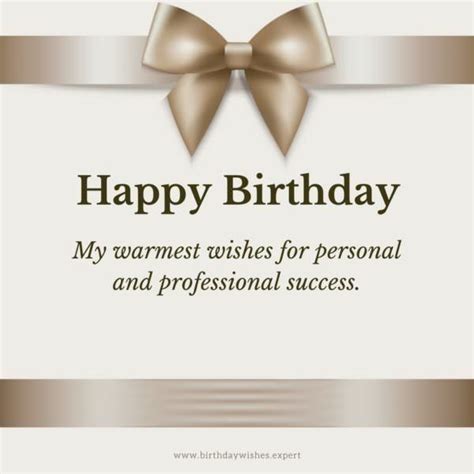 50 Classy Professional Birthday Wishes Stand Out Clever Birthday