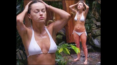 Im A Celebritys Sexiest Jungle Shower Scenes Ever Myleene Klass And
