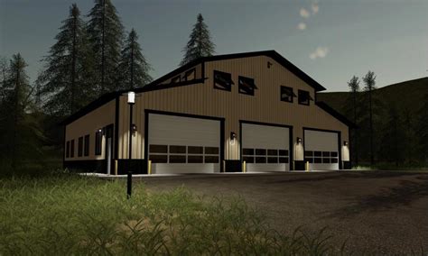 Object 3 Car Garage V10 Farming Simulator 22 Mod Ls22 Mod Download