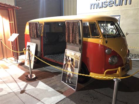 The Original Stoner Van Vw Bus From Fast Times At Ridgemont High Outside A Local Museum R
